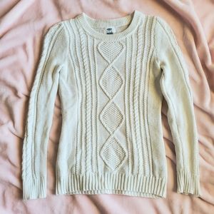 Old Navy cable knit sweater